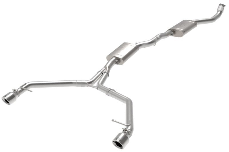 afe MACH Force-Xp 13-16 Audi Allroad L4 SS Cat-Back Exhaust w/ PolishedTips