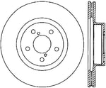 StopTech Power Slot 05-08 LGT Front Right CRYO Slotted Front Right Rotor