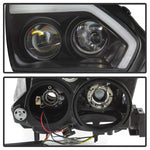 Spyder Nissan GTR R35 09-14 - Projector Headlights - DRL LED - Black