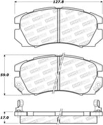 StopTech Street Brake Pads - Front