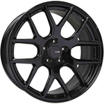 Enkei XM-6 17x7.5 5x114.3 40mm Offset 72.6mm Bore Gloss Black