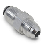 Russell Performance -6 AN (male to 5/8in-18 O-ring seal) Power Steering Adapter. Clear anodized