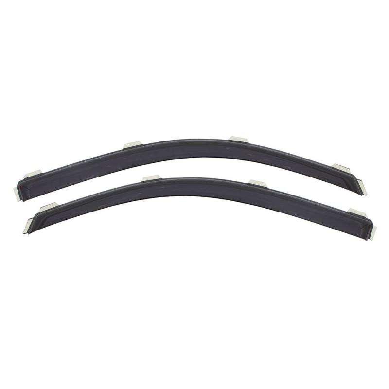 AVS 80-96 Ford Bronco Standard Cab Ventvisor In-Channel Window Deflectors 2pc - Smoke