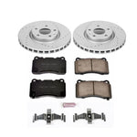 Power Stop 2014 Chevrolet Corvette Front Z23 Evolution Sport Brake Kit