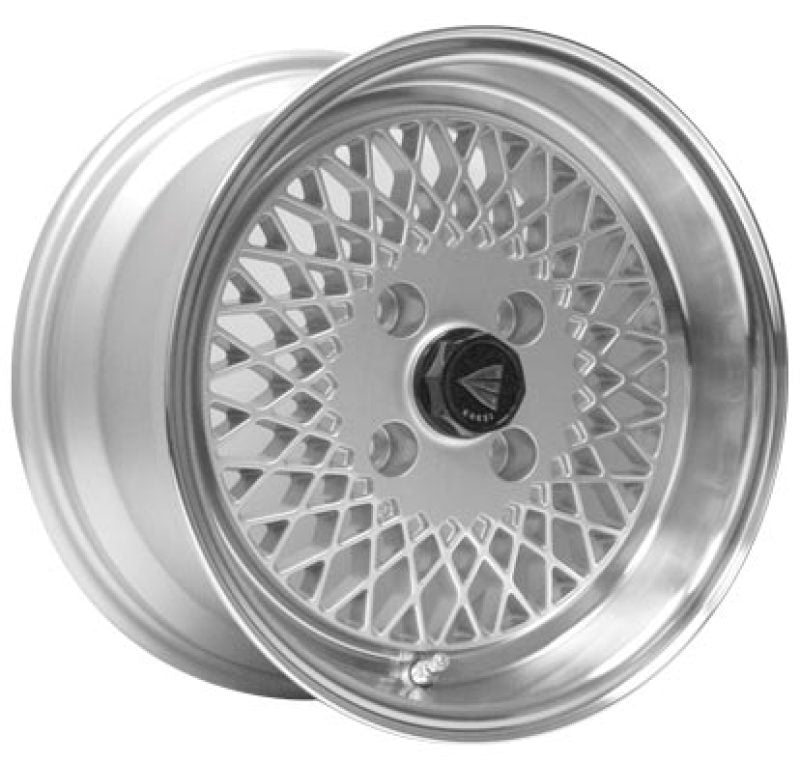 Enkei92 Classic Line 15x7 38mm Offset 4x100 Bolt Pattern Silver Wheel