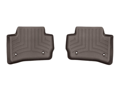 WeatherTech 2017+ Jaguar F-Pace Rear FloorLiner - Cocoa
