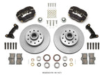 Wilwood Forged Dynalite Front Kit 11.03in 1 PC Rotor&Hub 74-80 Pinto/Mustang II Disc Spindle only