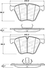 StopTech Street Brake Pads - Front/Rear