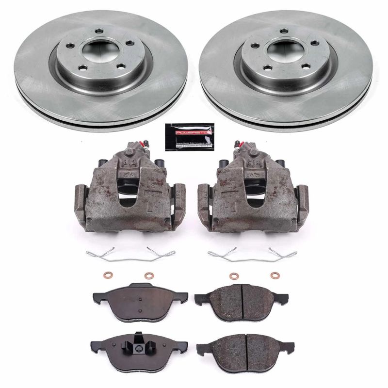 Power Stop 2017 Ford Escape Front Autospecialty Brake Kit w/Calipers