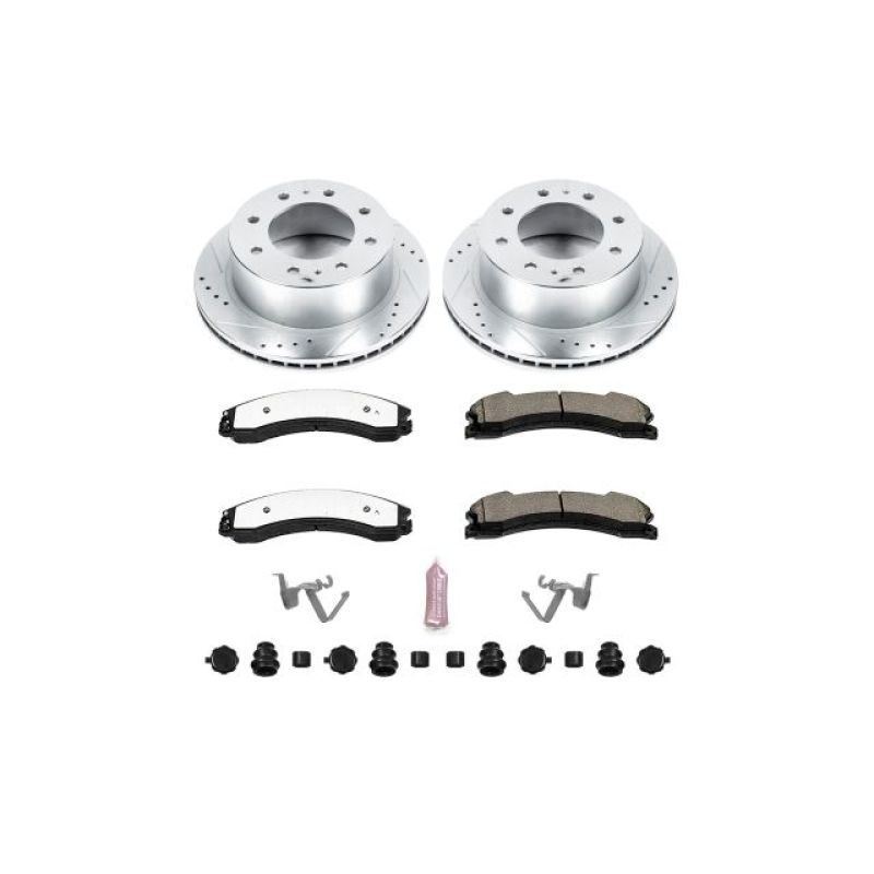 Power Stop 15-20 GMC Sierra 2500 HD Rear Z36 Truck & Tow Brake Kit