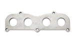 Vibrant Mild Steel Exhaust Manifold Flange for Toyota 2AZ-FE motor 1/2in Thick