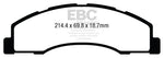 EBC 08+ Ford Econoline E150 4.6 Ultimax2 Front Brake Pads