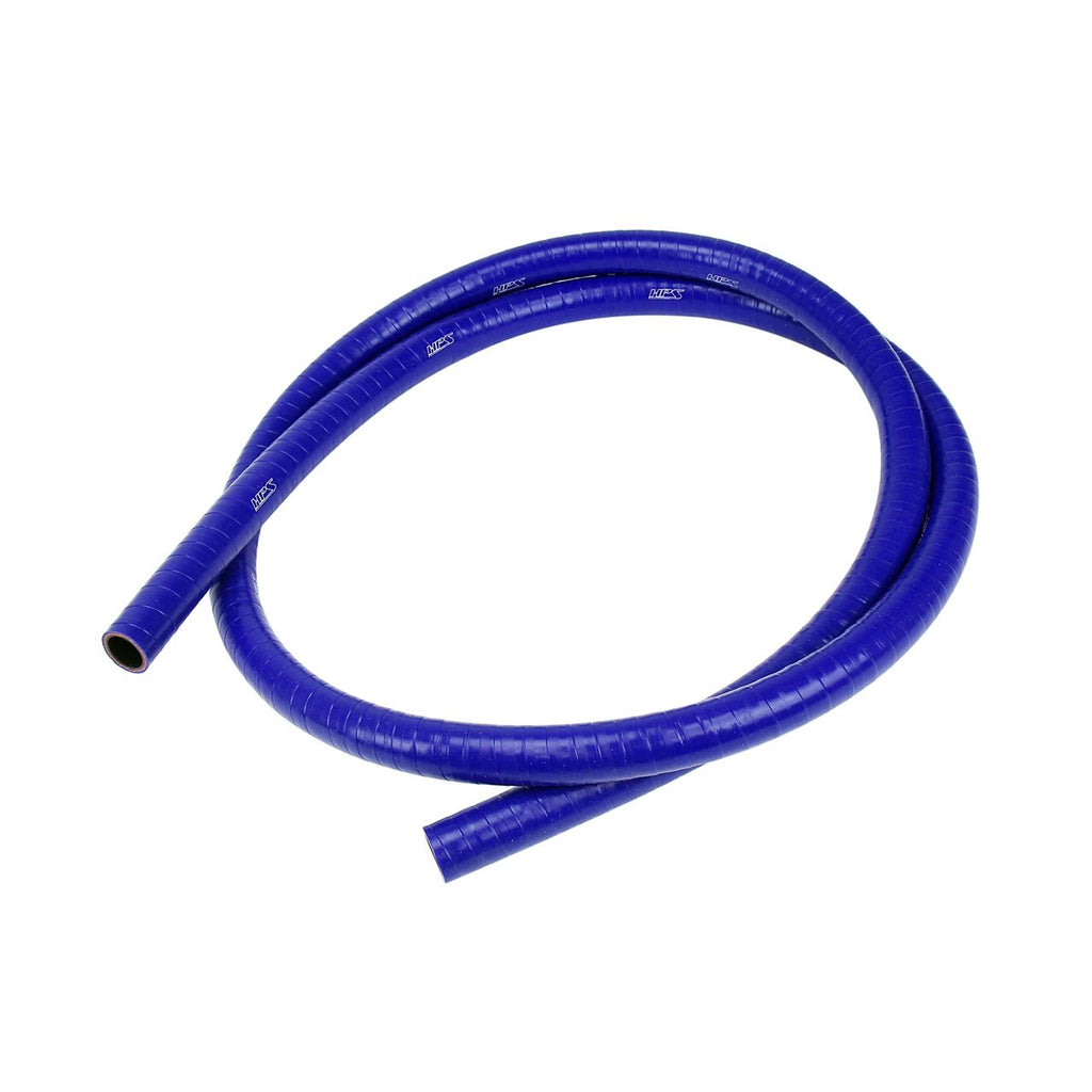 HPS Performance Silicone Oil Resistant HoseHigh Temp 1-ply Reinforced1/4" ID9 Feet LongBlue