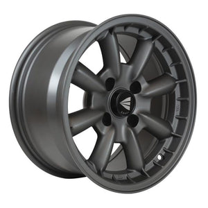 Enkei Compe 16x7 25mm Offset 4x100 Bolt Pattern 72.6mm Bore Dia Matte Gunmetal Wheel