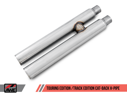 AWE Tuning S550 Mustang GT Cat-Back Exhaust - Touring Edition (Diamond Black Tips)