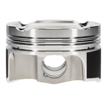 JE Pistons - Set of 4 Mitsubishi 4B11T 87.0mm Bore +.2 Dome Asymmetrical FSR Pistons - Set of 4