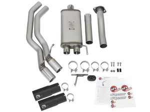 aFe Rebel Exhausts 3in SS Cat-Back 15-16 Ford F-150 EcoBoost V6 2.7/3.5L V8 5.0L w/ Black Tips