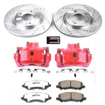 Power Stop 06-12 Mitsubishi Eclipse Front Z26 Street Warrior Brake Kit w/Calipers