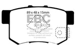 EBC 2010-2012 Acura RDX 2.3L Turbo Bluestuff Rear Brake Pads