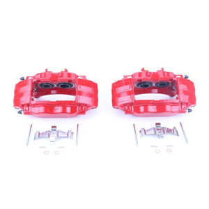 Power Stop 04-14 Subaru Impreza Front Red Calipers w/o Brackets - Pair