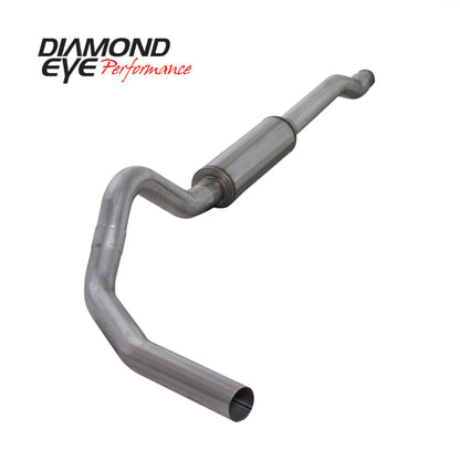 Diamond Eye KIT 4in Catback Single AL: 03-07 FORD 6.0L F250/F350