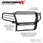 Westin 15-20 Chevy Suburban/Tahoe Sportsman X Grille Guard - Textured Black