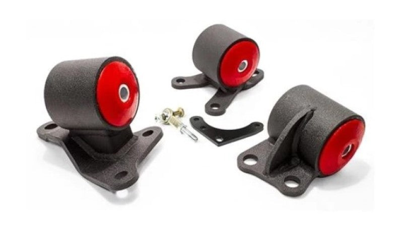 Innovative 94-01 Integra B-Series Black Steel Mounts 60A Bushings (Cable Conversion 2 Bolt)