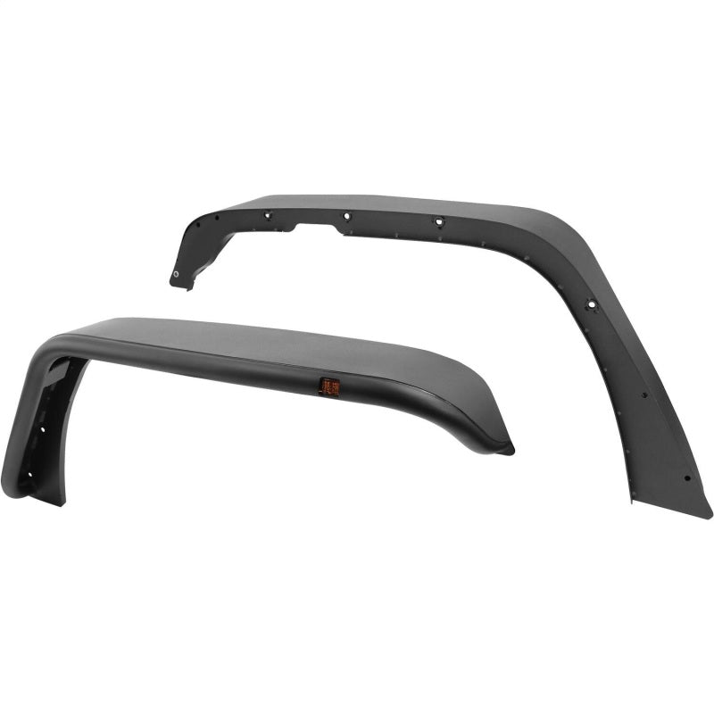 Westin/Snyper 07-17 Jeep Wrangler Tube Fenders - Front - Textured Black