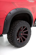 Bushwacker 19-21 Chevrolet Silverado 1500 Pocket Style Flares 2pc REAR- Black