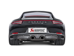 Akrapovic 16-17 Porsche 911 Carrera S/4/4S/GTS (991.2) Slip-On Line (Titanium) w/ Titanium Tips