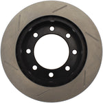 StopTech Power Slot 00-05 Ford Excursion / 99-04 F250/F350 Front Left Slotted CRYO Brake Rotor