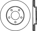 StopTech Power Slot 05-10 Mustang V6/4.0L / GT V8-4.6L Rear Left CRYO Rotor