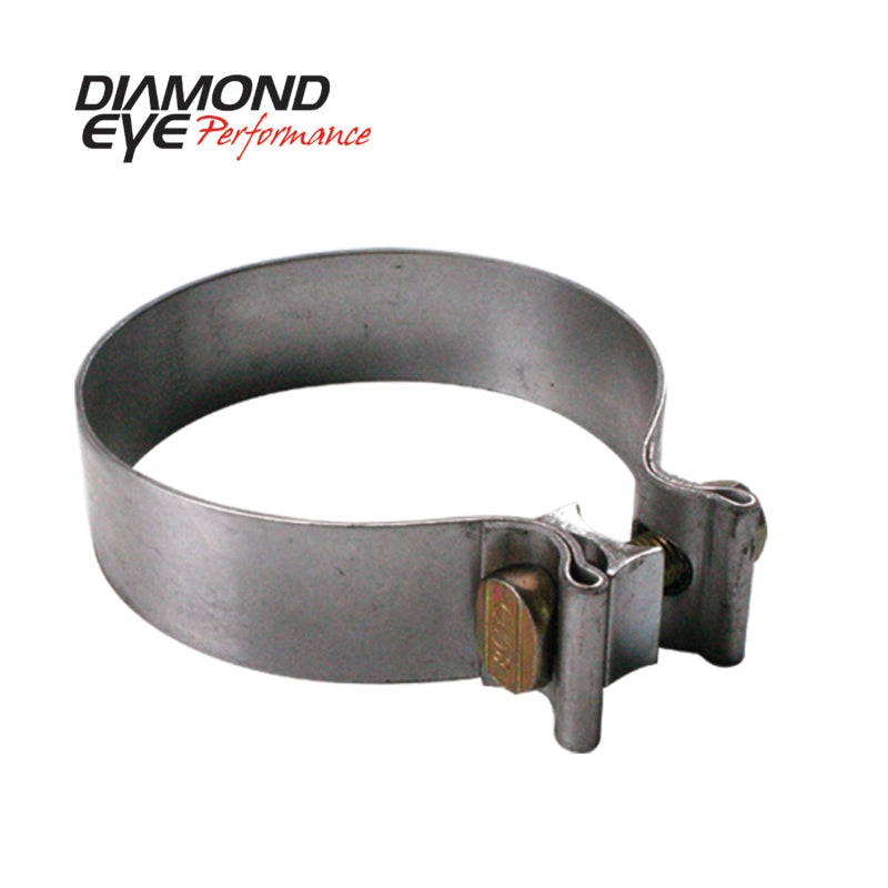 Diamond Eye CLAMP Band 2-1/2in METRIC HARDWARE 409 SS