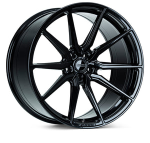 Vossen HF-3 22x10.5 / 5x127 / ET27 / Deep Face / 71.5 - Gloss Black Wheel