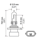 Hella 9005XS 12V 65W Xen White Bulb (Pair)