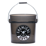 Chemical Guys Heavy Duty Detailing Bucket Smoked Black (4.5 Gal)