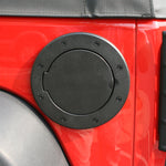 Rugged Ridge Non-Locking Gas Cap Door Black 07-18 Jeep Wrangler