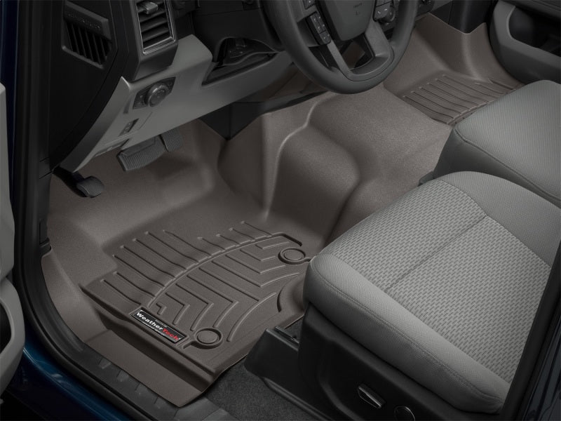 WeatherTech 2017+ Nissan Murano Front FloorLiner - Cocoa