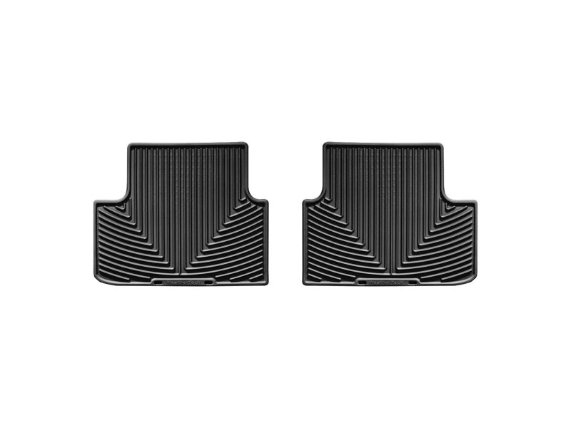 WeatherTech 08-12 Honda Accord Rear Rubber Mats - Black