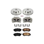 Power Stop 05-06 Saab 9-2X Front Autospecialty Brake Kit w/Calipers