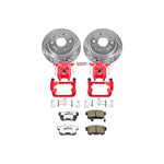 Power Stop 01-03 Acura CL Rear Z26 Street Warrior Brake Kit w/Calipers