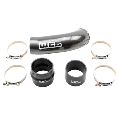 Wehrli 2020-2024 Chevrolet 6.6L L5P Duramax 4in Intake Resonator Pipe - Sparkle Bomber Orange