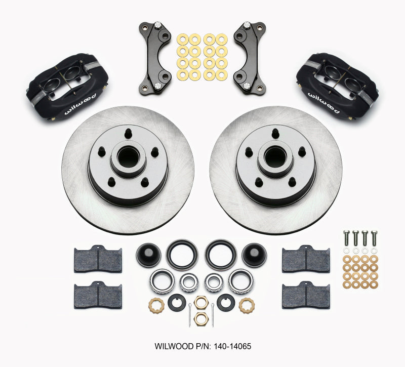 Wilwood Forged Dynalite Front Kit 11.03in 1 PC Rotor&Hub WWE ProSpindle