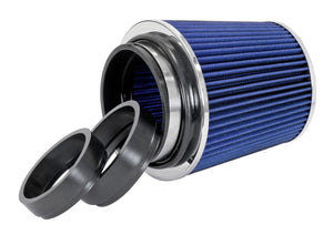 Spectre Adjustable Conical Air Filter 5-1/2in. Tall (Fits 3in. / 3-1/2in. / 4in. Tubes) - Blue