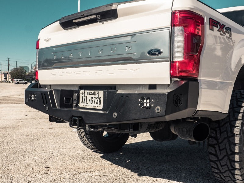 Road Armor 17-20 Ford F-250 SPARTAN Rear Bumper - Tex Blk