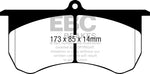 EBC 2015+ Am General HMMWV M1152 6.5L TD Bluestuff Front Brake Pads