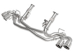 AFe MACH Force-Xp 304 Stainless Steel Cat-Back Exhaust Polished 2020 Chevrolet Corvette C8