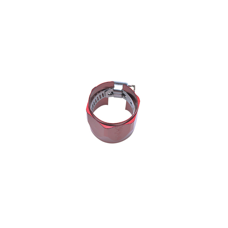 Russell Performance -6 AN Anodized Red Tube Seal Hose End For 5/16in Fuel Hose