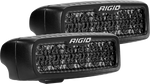 Rigid Industries SR-Q Series PRO Midnight Edition - Spot - Diffused - Pair