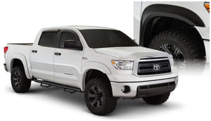 Bushwacker 07-13 Toyota Tundra Fleetside Extend-A-Fender Style Flares 4pc - Black